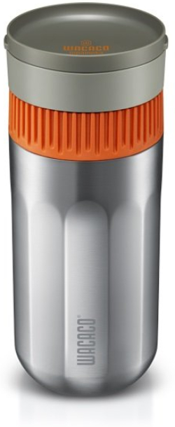 Кафемашина Wacaco Pipamoka, 300 ml, 16 g, неръждаема стомана, оранжев