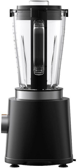 Блендер Xiaomi Blender EU, 600 W, 1.75 l, 21000 об./мин, 5 скорости, импулсна функция, неръждаеми ножове, стъклена кана, черен