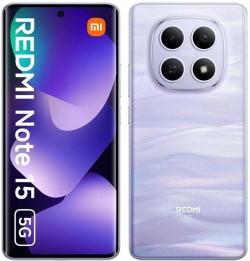Смартфон Redmi Note 15 5G, 6.77″, Snapdragon 6 Gen 3, 8 GB RAM, 256 GB, 108 MP, 5520 mAh, Mist Purple