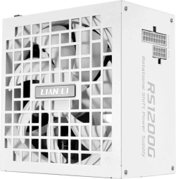 Захранване Lian Li RS, 1200W, 80+ Gold, PCIe 5.1, ATX 3.1, RS Hub, бял