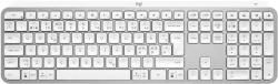 Клавиатура Logitech MX keys S Illuminated, Bluetooth Low Energy, до 3 устройства, LED подсветка, USB-C, сив
