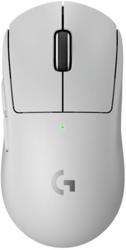 Мишка Logitech G Pro X Superlight 2 SE, геймърска, безжична, HERO 2, 44000 DPI, LIGHTSPEED, USB-C, бял
