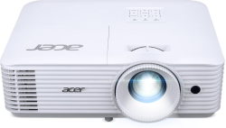 Проектор Acer P1358i DLP, WXGA (1280 x 800), 5000 ANSI lumens, 20000:1, Zoom 1.3X, Wifi, Безжичен, Бял
