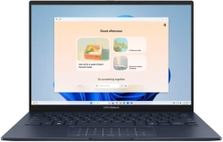 Лаптоп ASUS Zenbook 14 UX3405CA-ST786X, 14.0\", 2.8K, тъчскрийн, Intel Core Ultra 9 285H, Intel Arc 7 Core, 32 GB, 1 TB SSD, Windows 11 Pro, Син на ниска цена.