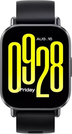 Смарт часовник Xiaomi Redmi Watch 5 Active BHR8784GL, 2″ LCD, 320×385, тъчскрийн, Bluetooth, батерия 470 mAh, TPU каишка, черен