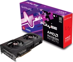 Видеокарта AMD Radeon RX 9070, 16GB, Sapphire Pulse, PCI-E 5.0, GDDR6, 256-bit, DisplayPort, HDMI