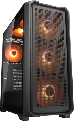 Кутия COUGAR MX600 Air PC Case, Mid Tower, Black