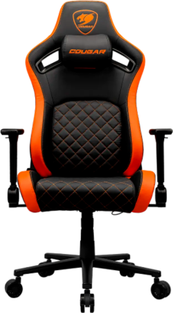 Геймърски стол COUGAR DEFENSOR F Gaming chair, Black Orange
