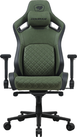 Геймърски стол COUGAR Defensor S Army Green F Gaming Chair