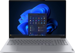 Лаптоп Lenovo ThinkBook 16 G9 AHP, 16.0\", Full HD+, AMD Ryzen 7 250, AMD Radeon 780M, 32 GB, 512 GB SSD, Без OS, Сив на ниска цена.