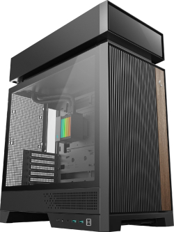 DeepCool кутия Case ATX - CL6600 - Modular Split-Chamber, 360 mm AIO Pre-Installed, 2 ARGB fans