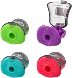 Острилка Sazio Claro, с капаче, асорти, 1 брой