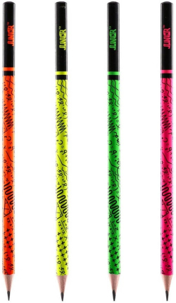 Молив Junior Grand, HB, на фигури, асорти, 1 брой