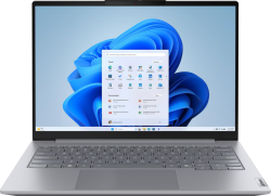 Лаптоп Lenovo ThinkBook 14 G8 IAL, 14.0\", Full HD+, Intel Core Ultra 7 255H, Intel Arc 140T, 16 GB, 512 GB SSD, Без OS, Сив на ниска цена.