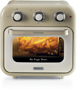  Фритюрник Ariete 4632/03 Vintage, 1400 W, 16 л, горещ въздух, механично управление, бежов