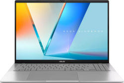 Лаптоп Asus Vivobook S S3607VA-RP163, Intel Core 7 240H 2.5 GHz, 16.0" WUXGA(WU) 1920X1200, 16GB DDR5, 1TB SSD G4, Сребрист