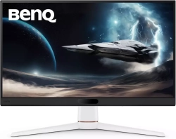 BenQ MOBIUZ EX251 – 24.5" FHD IPS геймърски монитор с 220 Hz, 1 ms GtG, HDMI 2.0, DisplayPort 1.2, USB‑C, Бял