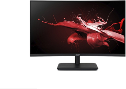 Монитор Acer ED270Xbiipx, 27" Curved 1500R VA, Anti-Glare, 1920x1080 FHD, 200Hz, 2xHDMI, DP, Audio out, HDR10 FreeSync Premium