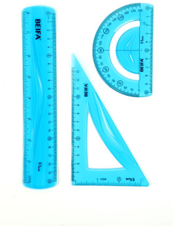  Beifa Чертожен комплект Flexible, гъвкав, 3 части, 20 cm