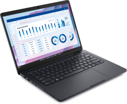 Лаптоп Dell Pro Max 14 MC14255, AMD Ryzen AI 7 PRO 350, 14\" FHD+ 1920x1200, 16GB, LPDDR5x, 512GB SSD, Win 11 Pro, Черен на ниска цена.