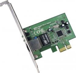 Мрежова карта/адаптер NIC TP-Link TG-3468, 32-bit Gigabit PCIe Network Adapter, Realtek RTL8168B, 10-100-1000Mbps RJ45 port, Auto MDI-MDIX