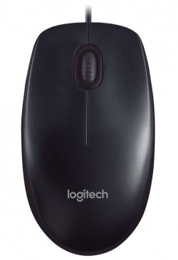 Мишка LOGITECH M90 Corded Mouse - GREY - USB - EER2