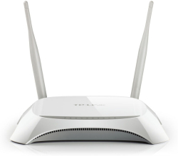 Безжичен рутер TP-Link TL-MR3420, 2.4GHz - 300Mbps, 3G-4G