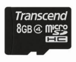 Transcend 8GB micro SDHC (No Box & Adapter, Class 4)