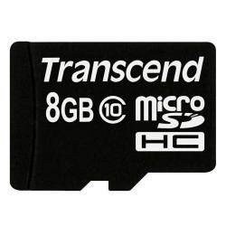SD/флаш карта Transcend 8GB micro SDHC (No Box & Adapter, Class 10)
