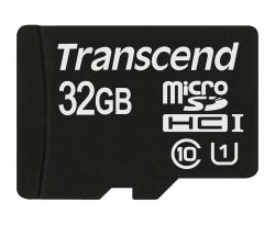 SD/флаш карта Transcend 32GB micro SDHC UHS-I Premium (No Box & Adapter, Class 10)