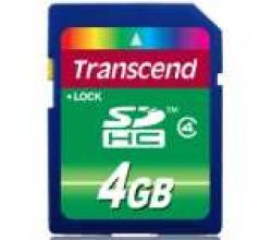 SD/флаш карта Transcend 4GB SDHC (Class 4)