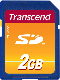 SD/флаш карта Transcend 2GB Secure Digital