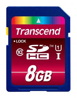 SD/флаш карта Transcend 8GB SDHC UHS-I Ultimate (Class10)
