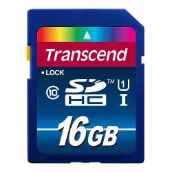 SD/флаш карта Transcend 16GB SDHC UHS-I Premium (Class 10)