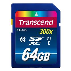 SD/флаш карта Transcend 64GB SDXC UHS-I Premium (Class 10)