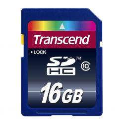 SD/флаш карта Transcend 16GB SDHC (Class 10)
