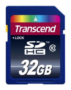 SD/флаш карта Transcend 32GB SDHC (Class 10)