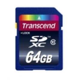 SD/флаш карта Transcend 64GB SDXC (Class 10)