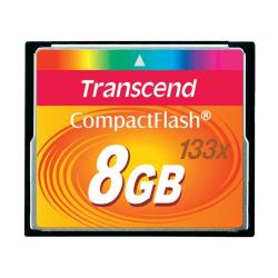 SD/флаш карта Transcend 8GB, CF Card, MLC, 133X
