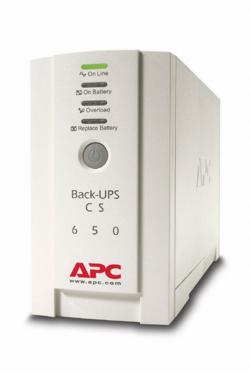 Непрекъсваемо захранване (UPS) APC Back-UPS CS 650VA, USB or serial connectivity