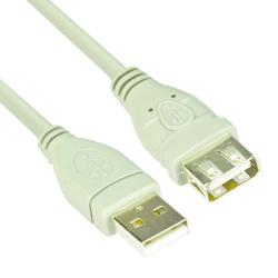 Кабел USB 2.0 AM - AF - CU202-1.5m