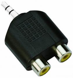 Адаптер Adapter 3.5mm Stereo M - 2x RCA F - CA501
