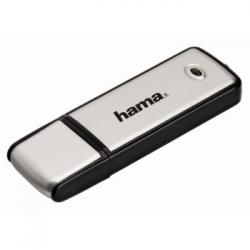USB памет HAMA Fancy, 16GB, Черен-Сребрист