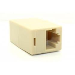 Розетка Удължител -съединител- за мрежа ESTILLO, RJ45-RJ45 Bulk
