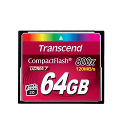 SD/флаш карта Transcend 64GB CF Card (800x)