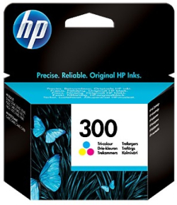 Касета с мастило HP 300 Tri-color Ink Cartridge