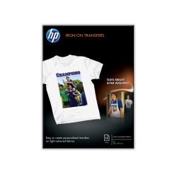 Хартия за принтер HP Iron-on Transfers-12 sht-A4-210 x 297 mm