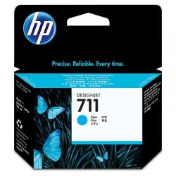 Касета с мастило HP 711 29-ml Cyan Ink Cartridge на най-ниска цени