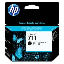 Касета с мастило HP 711 80-ml Black Ink Cartridge на най-ниска цени