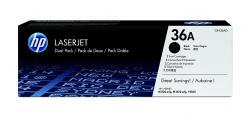 Тонер за лазерен принтер HP 36A Black Dual Pack LaserJet Toner Cartridges